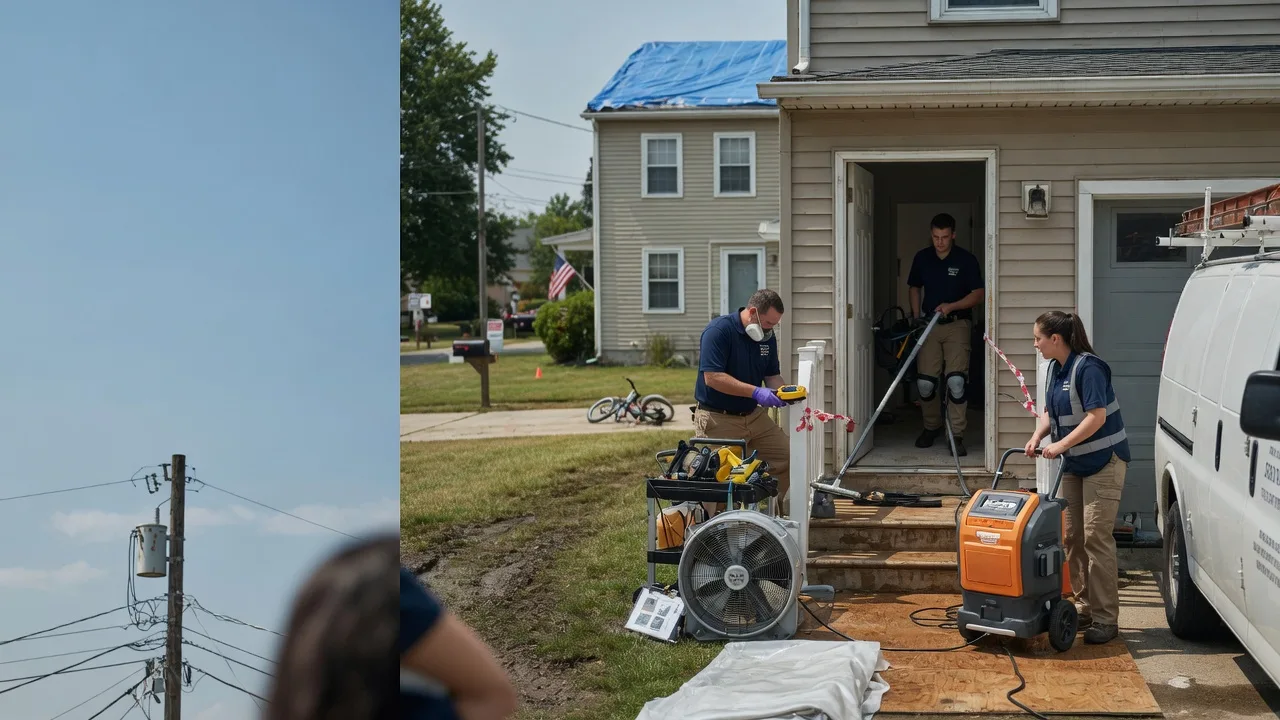 Water Damage Repair in Greenfield, OH near me
